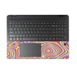 MightySkins Glossy Glitter Skin Compatible with Lenovo IdeaPad Flex 5 16" (2022) Full Wrap Kit - Gobstopper | Protective, Durable High-Gloss Glitter Finish | Easy to Apply | Made in The USA