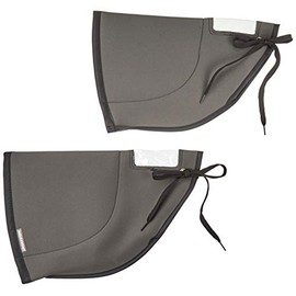 Bridgestone HCW17 A540105DG1 Winter Bicycle Handle Bar Covers, Color: Dark Gray