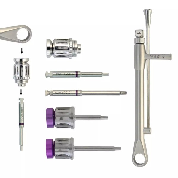 Unbranded Implant Ankylos Screwdriver Hand Latch Hex Torque Wrench Manual