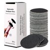 60PCS Replaceable Sandpaper Discs 150 Grit Sandpaper Refill Pad Disks