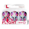 LSTYLE EZ L1 Prime Series Rainbow Clear White Dart Flights