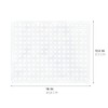 IDesign Plastic Kitchen Sink Protector Grid for Kitchen, Bathroom, Basement,