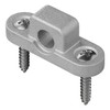ProPlus 3 x Wall Eyelets Awning Eyelets Horizontal Metal Wall