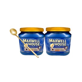 Maxwell House Original Roast Medium Ground Coffee, 30.6 oz (1 lb 14.6 oz) Pack of 2 Bundle With 1 Piece SIXPAW-CKS Stirring Spoon
