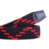 BOZEVON Elastic Woven Belt - Multi-colours Elasticated Braided Stretch Fabric