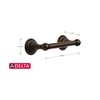 DELTA Providence Adjustable Towel Bar Accessory Set, Venetian Bronze Bathroom