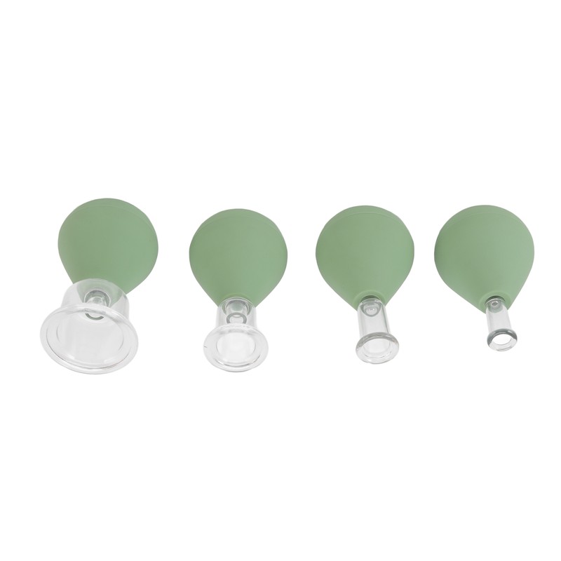 4Pcs Facial Cupping Therapy Set Help Sleep Tighten Skin Reduce