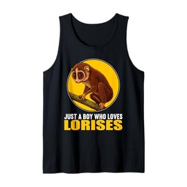 Mens Just a Boy who Loves Lorises Loris Tank Top