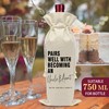 AWSICE New Baby Wine Bottle Bag - Baby Announcement Gift