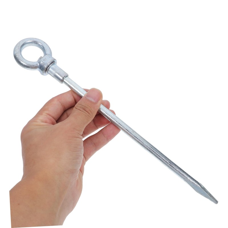 Sosoport 2pcs Heavy Duty Tent Stakes Extra Tent Pegs for