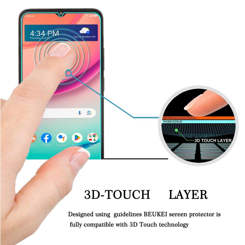 beukei (3 Pack) Designed for TCL K24 / TCL K23