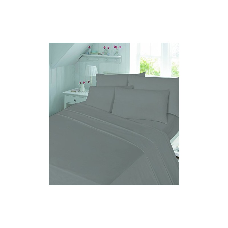 Rayyan Linen Thermal Flannelette Fitted Sheet Brushed 100% Cotton Soft