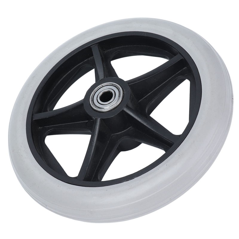 Rueda Sólida de 6 Pulgadas, Material de PU, Rodamiento de