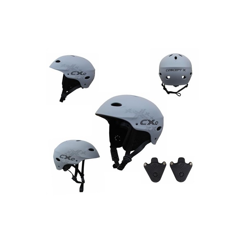 Concept X Helmet Kite Surfing Wakeboard Kayak Grey (XL)