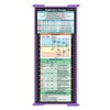 Whitecoat Clipboard® Trifold - Respiratory Therapy Edition (Lilac, Trifold)