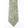 Men Tender Green Paisley Ties Dusty Sage Green Stylish HANDMADE