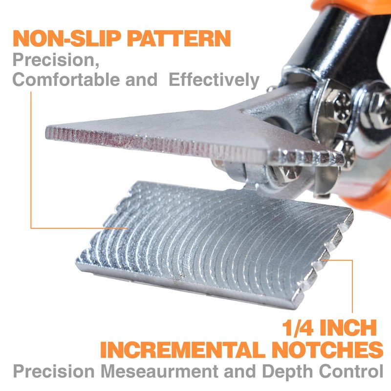 Jerax tools 3 inch Sheet Metal Hand Seamer Professional Design