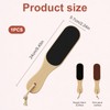 Huybaa Wooden Callus File - Double Sided Foot Rasp for