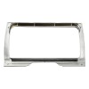 unbra Chrome Radio Trim Bezel Center Stereo Accent For Harley
