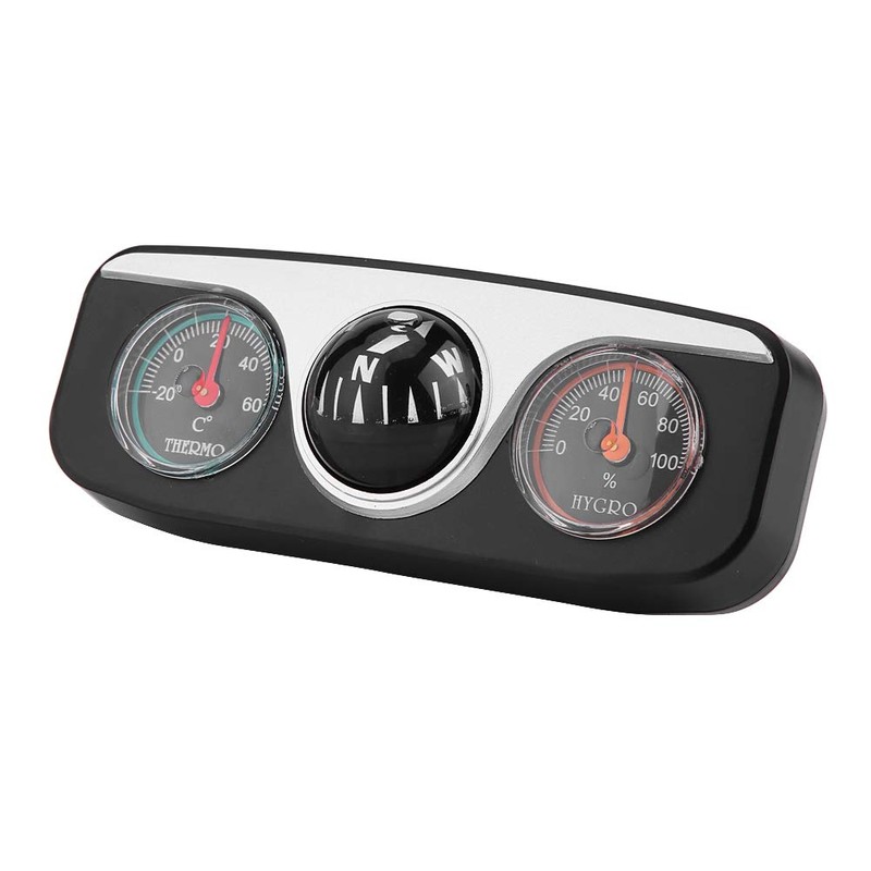 Multifunctional Compass, Dash Mount Compass, 3 in 1 Car Truck