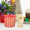 SEWOART 4pcs Bird Basket Bird Relaxing Nest Canary Nest Pan