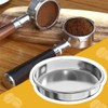 2 PCS Backflush Disk, 58 mm Filter Espresso, Stainless Steel