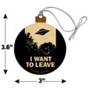GRAPHICS & MORE I Want to Leave UFO Believe Funny