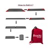 Boxiki Travel Compact Waterproof Pocket Beach Blanket Portable Lightweight Folding