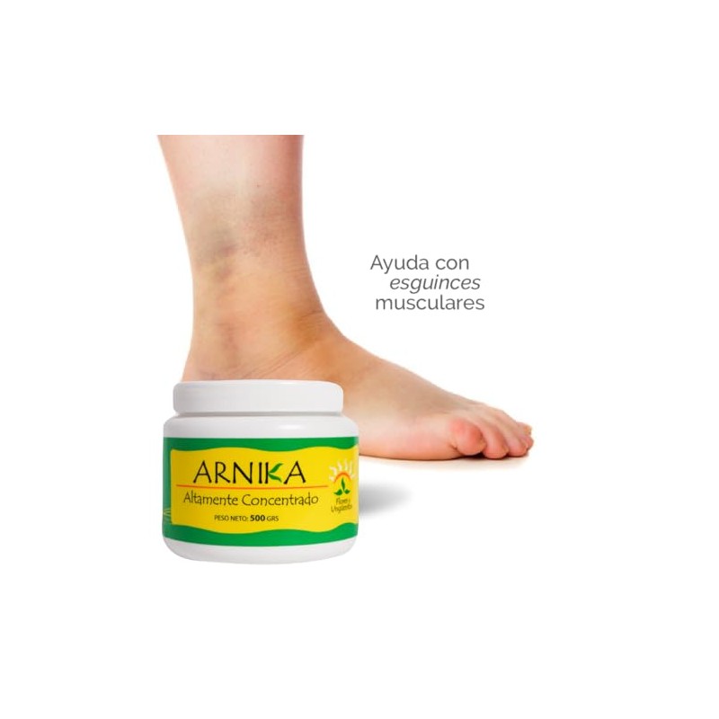 Pomada Árnica Altamente Concentrada Crema Corporal Alivio Anti Calambres Musculares