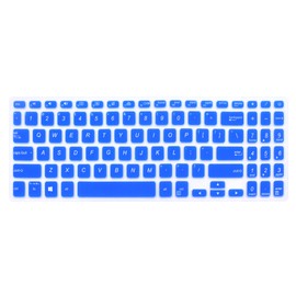 Keyboard Cover Compatible for 15.6" ASUS VivoBook 15 F515 F515JA F515EA M515 M515UA F512 F512FA F512JA F512DA,VivoBook 15 R564JA, VivoBook S15 S530UA S530UN S512, ASUS X509 X509FA Series (Blue)