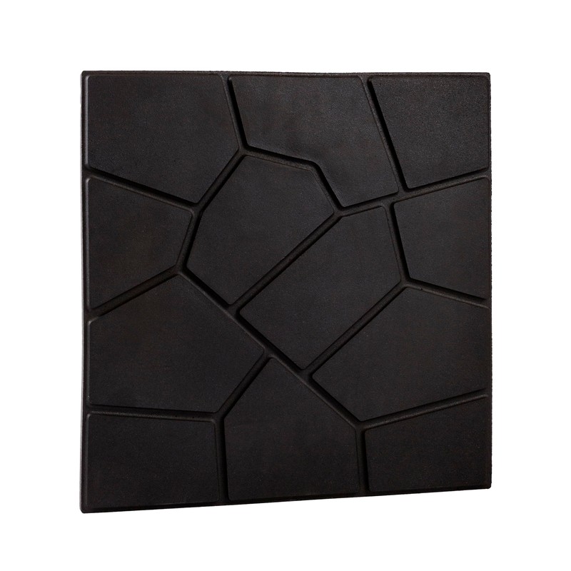 EcoPaver 16 in. x 16 in. Square Cobblestone/Brick Dual-Sided 100%