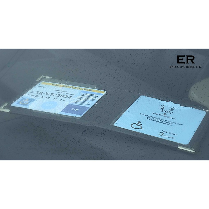 Esposti Disabled Badge and Timer Holder - Blank and Discreet