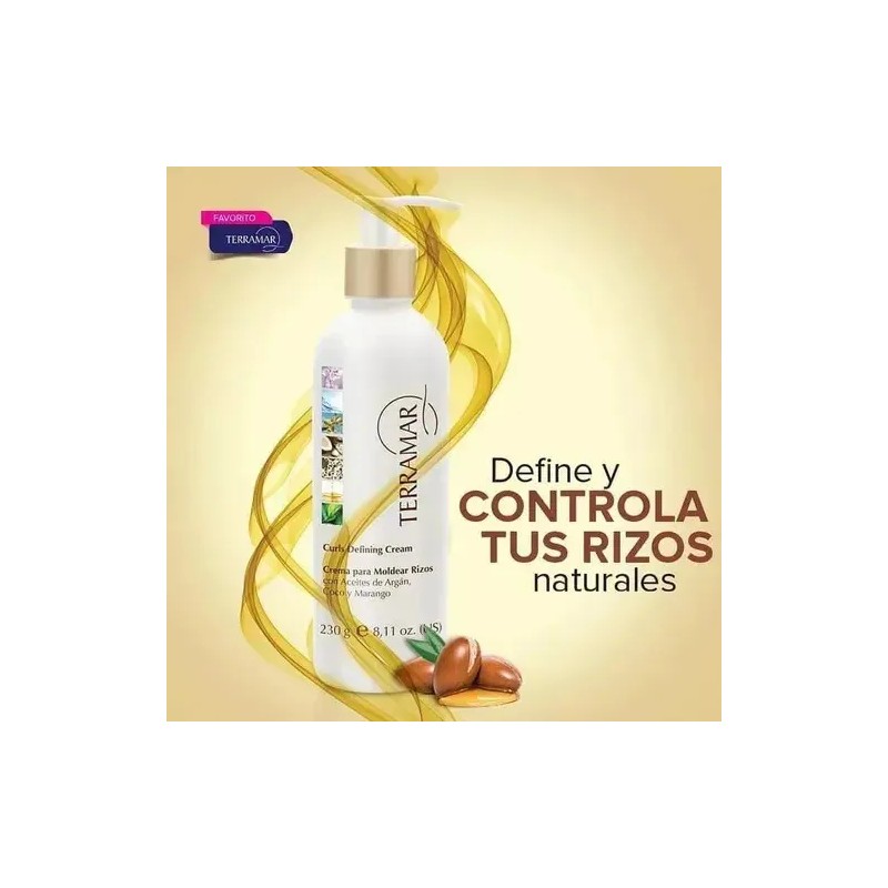 Terramar - Crema Nutritiva Para Rizos Extremos 230 G