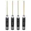 sourcing map 4pcs RC Hex Screwdriver 1.5mm 2mm 2.5mm 3mm