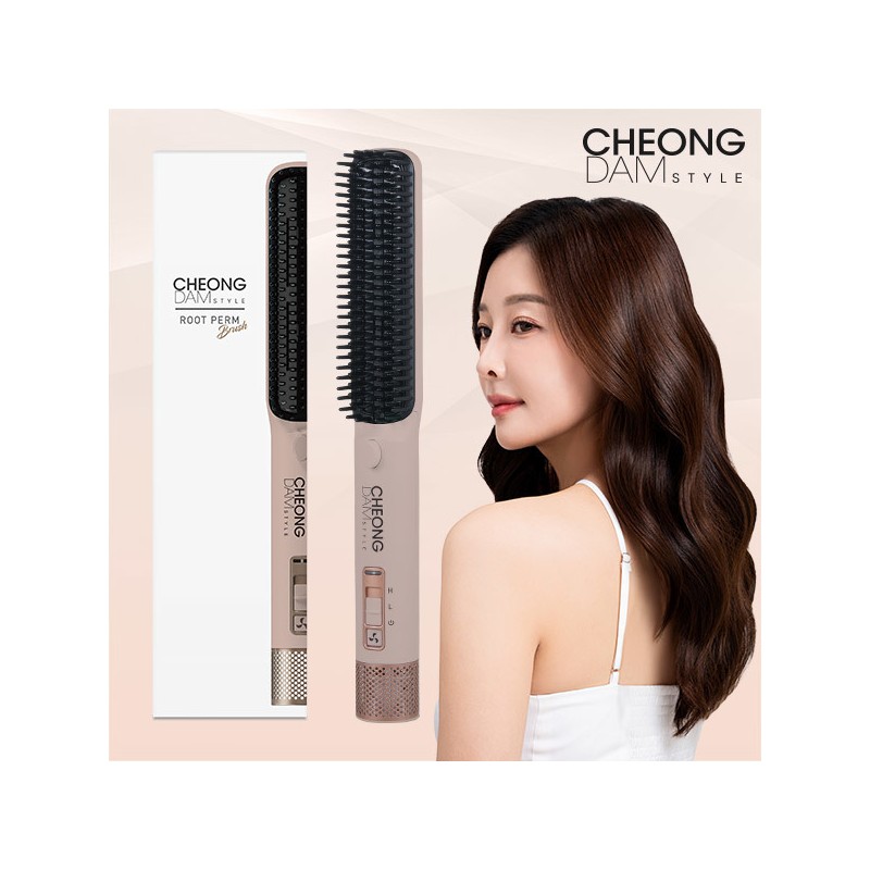Cheongdam Style Root Perm Brush Rose Pink / 청담스타일 뿌리펌