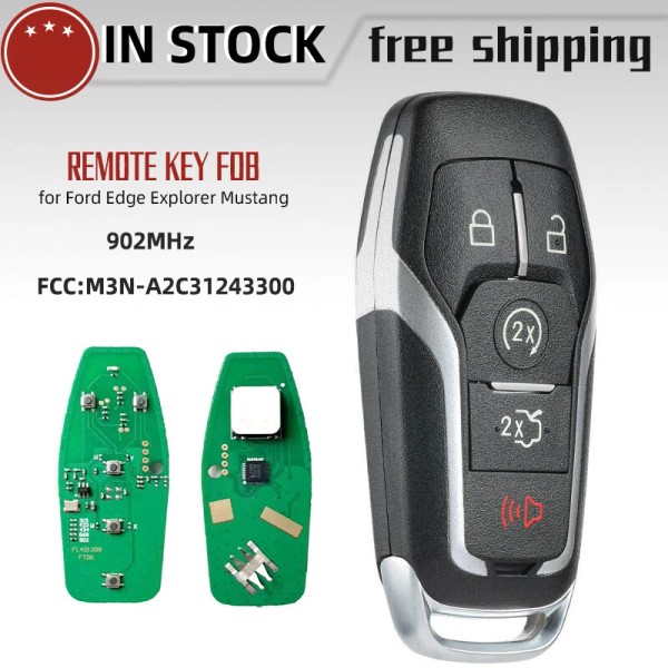 Unbranded For Ford Edge Explorer Mustang 2015-2017 Smart Car Remote