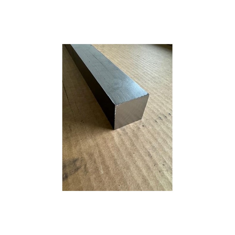 2" x 2" Square Steel Bar, 1018 Cold Rolled Steel,