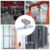 6 Wheel Trolley Electric Hoist Easy Installation Pulley Assembly Rollers