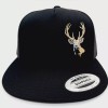 thepatriotspride.com Deer Hunter Gift Flat Bill Mesh Snapback Cap Hat
