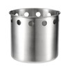 Lixada Portable Stainless Steel Lightweight Wood Stove Outdoor Cooking Picnic