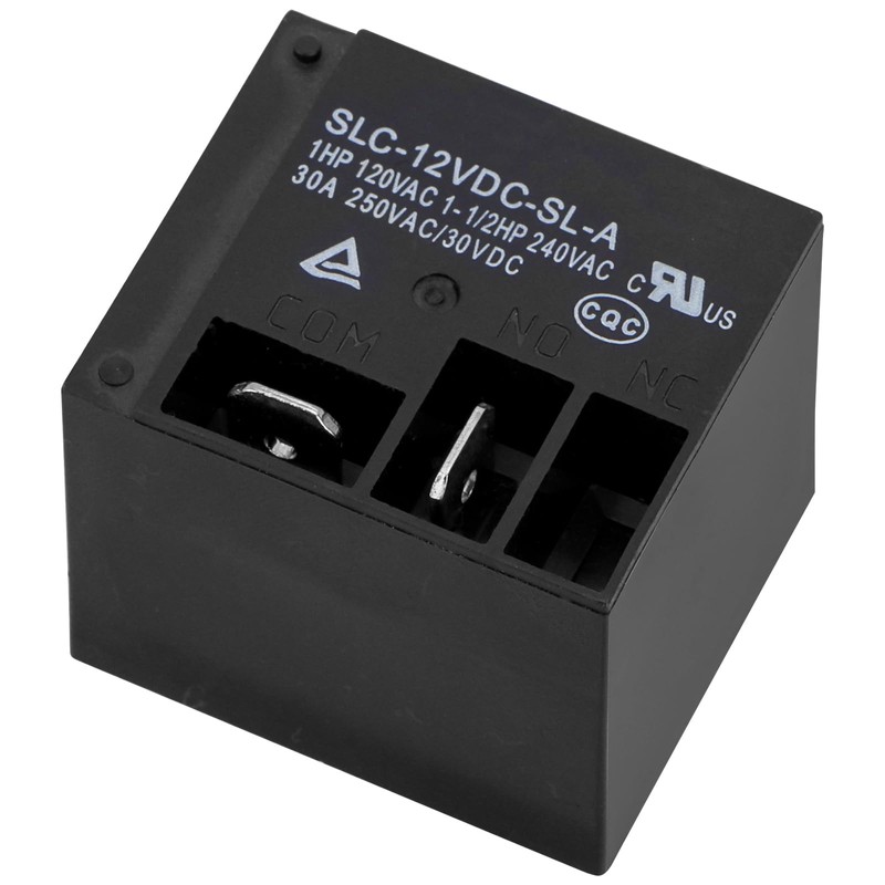 Weasch Power Relay, SLC-12VDC-SL-A, Coil Voltage DC 12V, 30A 250VAC/30VDC,