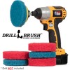 Cordless Drill Attachment - Scrub - Scour- Drill Pads -