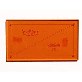 Jen Kingwell Acrylic Quilting Template for The Flutterby Pattern