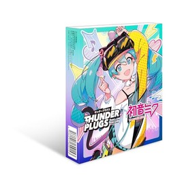 Thunderplugs Hatsune Miku Collaboration 2025 Model Live / Music Earplugs Special Packaging