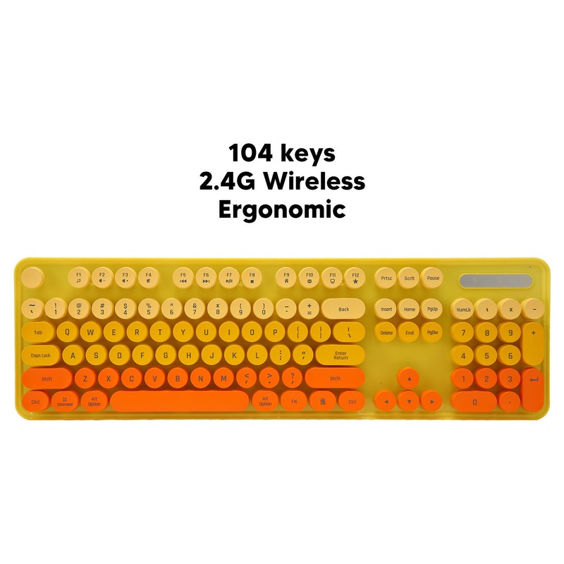 Wireless Keyboard and Mouse Combo 2.4G Wireless Mode Easy Operate