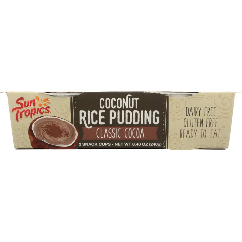 Sun Tropics Chocolate Coconut Milk Rice Pudding 2 Count, 8.46