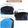 FUZVOL Climbing Chalk Bag Blue Bucket Magnesium Chalk Bag with