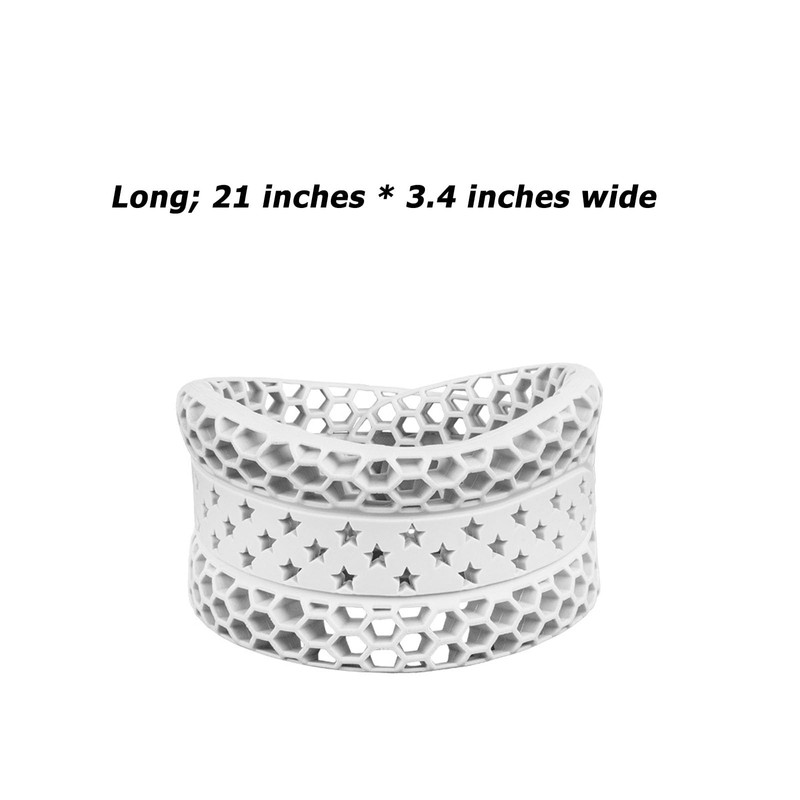 LANYANZI Cervical Collar Brace, Silicone Cervical Collar, Breathable Adjustable Neck