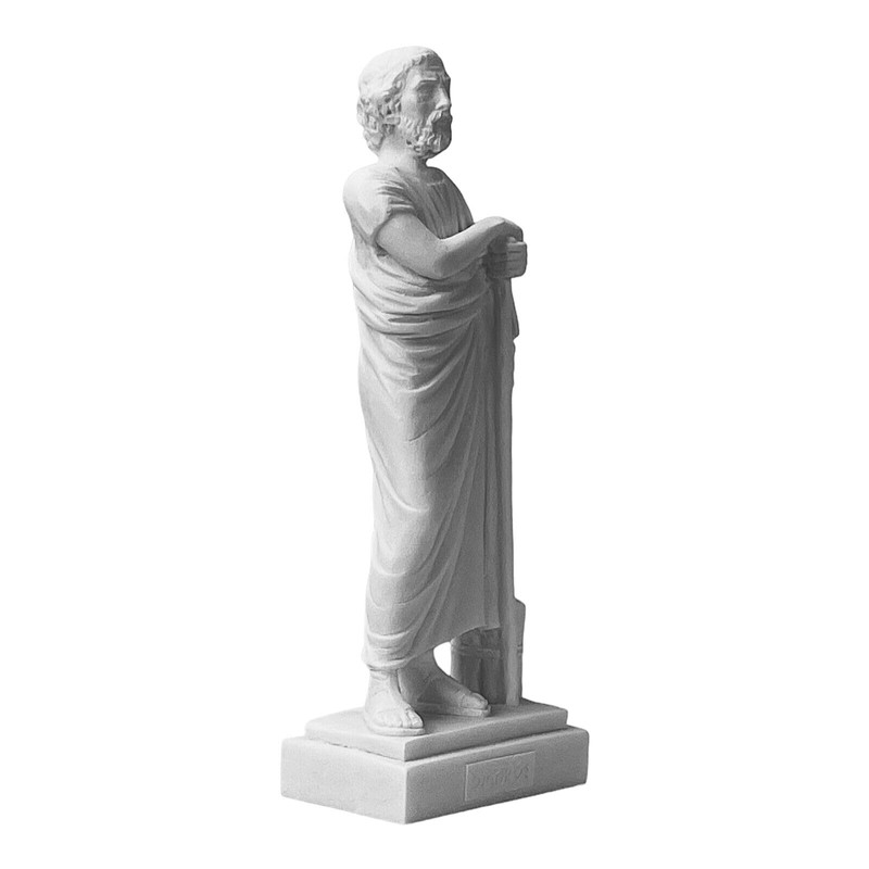Homer 1st Epic Poet Author Greek Art Statue Handmade Sculpture