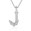 KINGWHYTE Initial Necklace 925 Sterling Silver Letter Necklace with Celtic